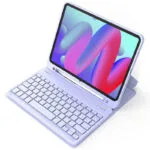 Inateck Πληκτρολόγιο Ipad 11" Ipad Air 4/5 Gen Qwertz Μωβ Kb04002