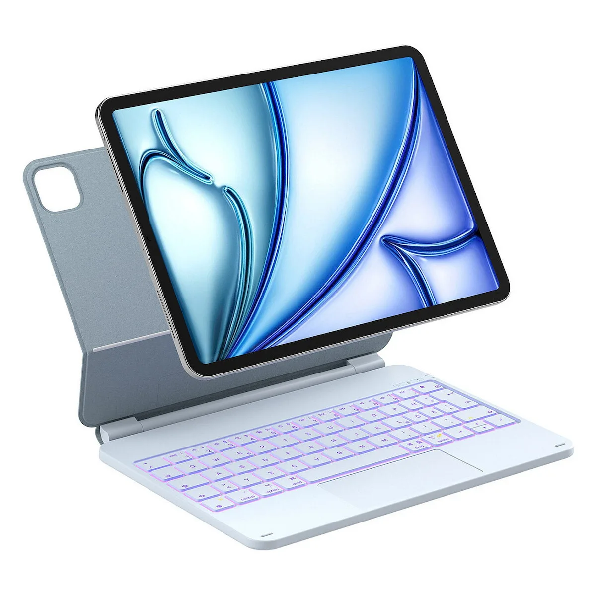 Inateck Flip Cover με Πληκτρολόγιο στα Γερμανικά Μπλε (iPad 2025 11" / iPad Air 11" 2024/2025/2026 / iPad Pro 2018 11" / iPad Pro 2020 11" / iPad Pro 2021 11" / iPad Pro 2022 11'') Inateck Flip Cover με Πληκτρολόγιο στα Γερμανικά Μπλε (iPad 2025 11" / iPad Air 11" 2024/2025/2026 / iPad Pro 2018 11" / iPad Pro 2020 11" / iPad Pro 2021 11" / iPad Pro 2022 11'') - Image 1