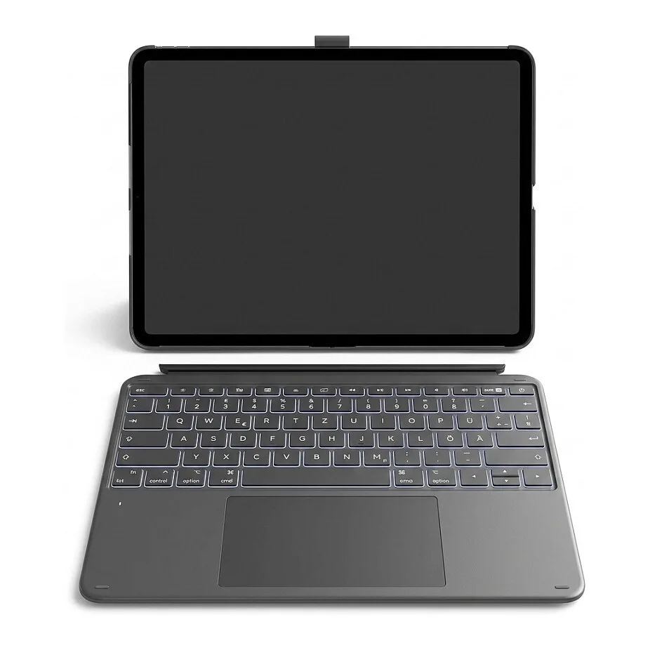 Inateck KB04122-13A Flip Cover με Πληκτρολόγιο στα Γερμανικά Γκρι (iPad Air 13" 2024/2025/2026) Inateck KB04122-13A Flip Cover με Πληκτρολόγιο στα Γερμανικά Γκρι (iPad Air 13" 2024/2025/2026) - Image 1