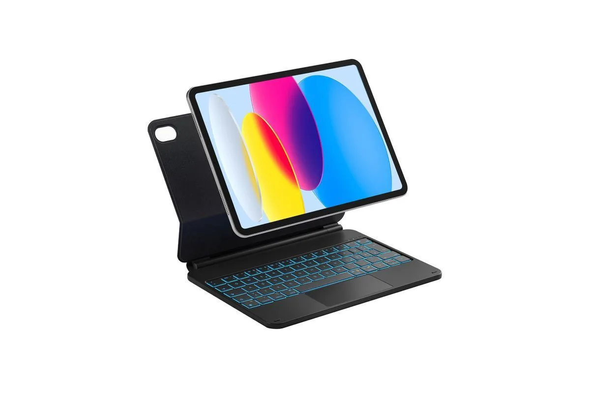 Inateck Kb09119-10 Μαύρη Neomagic Μαγνητική Θήκη-πληκτρολόγιο Ipad Trackpad Qwertz Inateck Kb09119-10 Μαύρη Neomagic Μαγνητική Θήκη-πληκτρολόγιο Ipad Trackpad Qwertz - Image 1