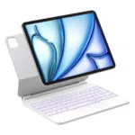 Inateck KB09119 Back Cover με Πληκτρολόγιο στα Γερμανικά Λευκή (iPad 2025 11" / iPad Air 11" 2024/2025/2026 / iPad Pro 2018 11" / iPad Pro 2020 11" / iPad Pro 2021 11" / iPad Pro 2022 11'')