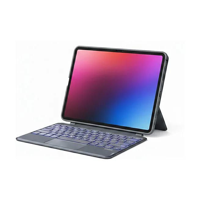 Inateck KB403-10 Flip Cover με Πληκτρολόγιο στα Γερμανικά Γκρι (iPad 2025 11") Inateck KB403-10 Flip Cover με Πληκτρολόγιο στα Γερμανικά Γκρι (iPad 2025 11") - Image 1