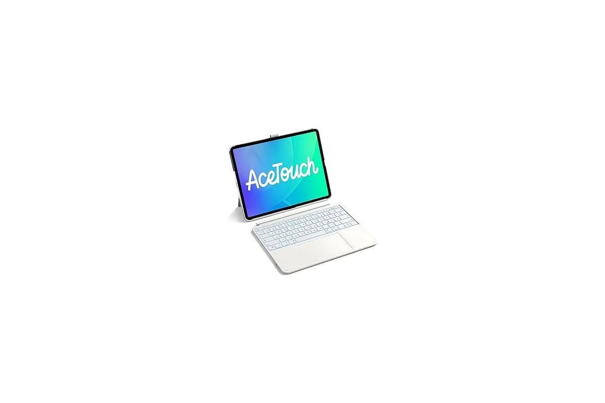 Inateck Keyboard Ace Touch Ipad 13" Συμβατό Qwertz Λευκό Inateck Keyboard Ace Touch Ipad 13" Συμβατό Qwertz Λευκό - Image 1