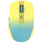 Inca 1600 DPI Ασύρματο Bluetooth Ποντίκι Κίτρινο