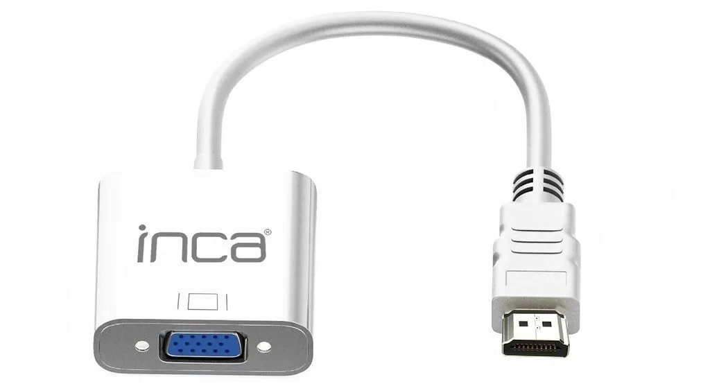 Inca Μετατροπέας HDMI male σε VGA female 1τμχ (IHTVJ-7) Inca Μετατροπέας HDMI male σε VGA female 1τμχ (IHTVJ-7) - Image 1