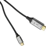 Inca HDMI 1.4 High Speed 1080p 120Hz Cable HDMI male - USB-C male 2m Μαύρο ITCH-20