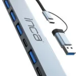 Inca Hub 5 Θυρών USB 3.0 με σύνδεση USB-A / USB-C IUTP-7T