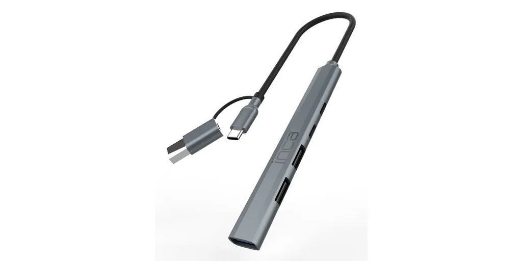 Inca Hub 5 Θυρών USB 3.0 με σύνδεση USB-C IUTP-06TX Inca Hub 5 Θυρών USB 3.0 με σύνδεση USB-C IUTP-06TX - Image 1