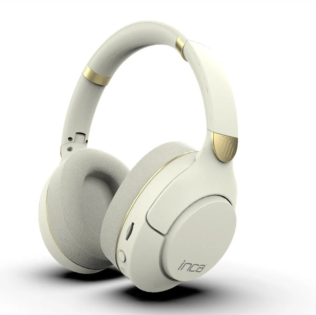 Inca IBK-503 Ασύρματα Bluetooth Over Ear Ακουστικά Λευκά Inca IBK-503 Ασύρματα Bluetooth Over Ear Ακουστικά Λευκά - Image 1