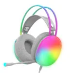 Inca IGK-X8Y Over Ear Gaming Headset με σύνδεση USB Γκρι