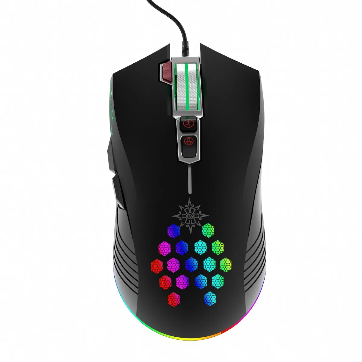 Inca IMG-347 RGB Gaming Ποντίκι 7200 DPI Μαύρο Inca IMG-347 RGB Gaming Ποντίκι 7200 DPI Μαύρο - Image 1