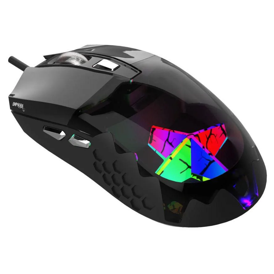 Inca IMG-355GX RGB Gaming Ποντίκι 7200 DPI Μαύρο Inca IMG-355GX RGB Gaming Ποντίκι 7200 DPI Μαύρο - Image 1