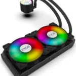 Inca ISS-02XN Υδρόψυξη AIO CPU με 2 Ανεμιστήρες 120mm και ARGB Φωτισμό