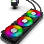 Inca ISS-03XN Υδρόψυξη AIO CPU με 3 Ανεμιστήρες 120mm και ARGB Φωτισμό