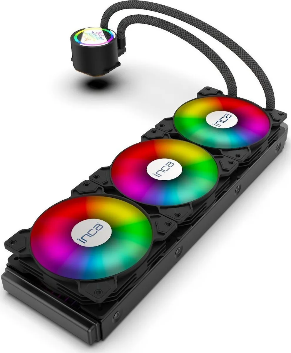 Inca ISS-03XN Υδρόψυξη AIO CPU με 3 Ανεμιστήρες 120mm και ARGB Φωτισμό Inca ISS-03XN Υδρόψυξη AIO CPU με 3 Ανεμιστήρες 120mm και ARGB Φωτισμό - Image 1