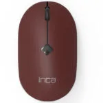 Inca IWM-231RB Ασύρματο Εργονομικό Ποντίκι Καφέ
