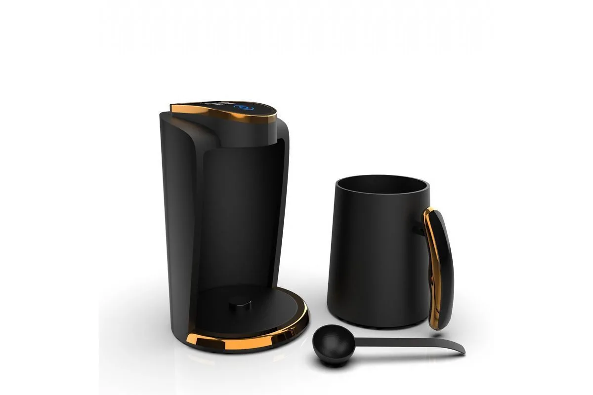 Inca Turbo Μπρίκι Espresso Inox Μαύρο IKM-011 Inca Turbo Μπρίκι Espresso Inox Μαύρο IKM-011 - Image 1