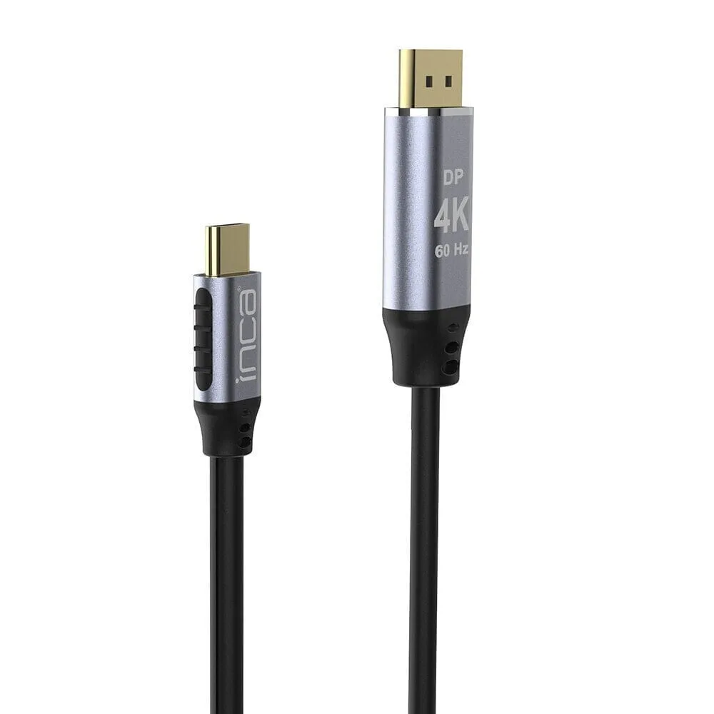 Inca Video Cable USB-C male - DisplayPort 2m ITCD-20 Inca Video Cable USB-C male - DisplayPort 2m ITCD-20 - Image 1