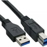 InLine USB 3.0 Cable USB-A male - USB-B male Μαύρο 2m 35320