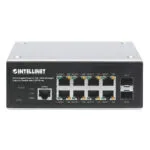 Intellinet 508278 Managed L2 PoE+ Switch με 8 Θύρες Ethernet και 2 SFP Θύρες