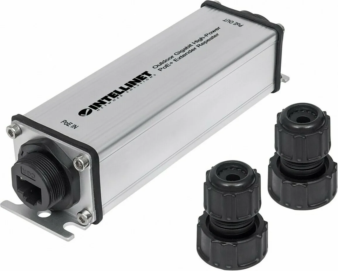 Intellinet 561211 PoE+ Repeater Intellinet 561211 PoE+ Repeater - Image 1