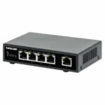 Intellinet 561792 Unmanaged L2 PoE+ Switch με 5 Θύρες Gigabit (1Gbps) Ethernet