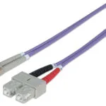 Intellinet Καλώδιο Οπτικής Ίνας 3m Μωβ 750936