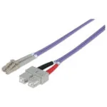Intellinet Καλώδιο Οπτικής Ίνας 5m Μωβ 751056