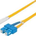 Intellinet Καλώδιο Οπτικής Ίνας LC-SC 2m Κίτρινο 473972