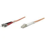 Intellinet Καλώδιο Οπτικής Ίνας LC-ST 2m Πορτοκαλί 470414