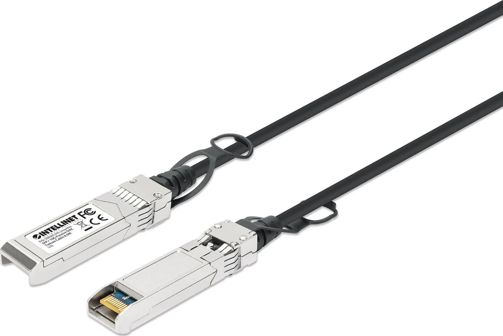Intellinet Καλώδιο Οπτικής Ίνας SFP+ 0.5m Μαύρο Intellinet Καλώδιο Οπτικής Ίνας SFP+ 0.5m Μαύρο - Image 1