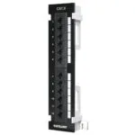 Intellinet Patch Panel για Rack 1U 12 Θυρών cat6 Μαύρο 560269