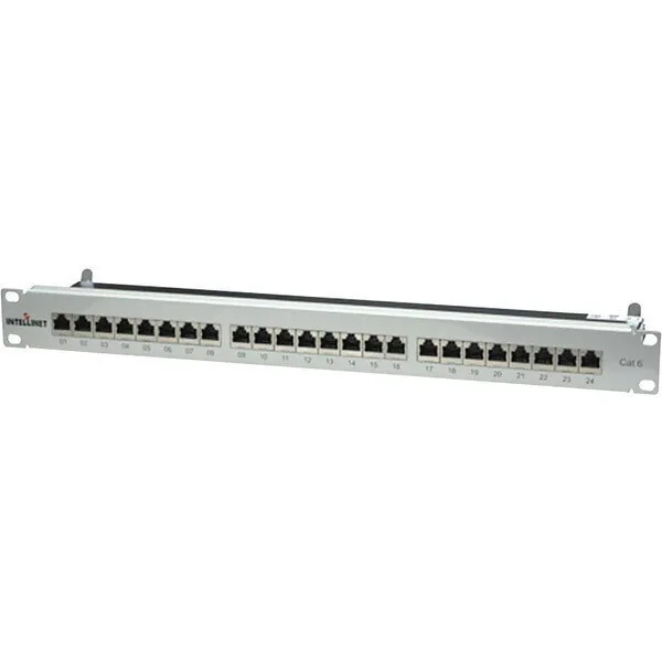 Intellinet Patch Panel Shielded για Rack 1U 24 Θυρών cat6 Γκρι 720014 Intellinet Patch Panel Shielded για Rack 1U 24 Θυρών cat6 Γκρι 720014 - Image 1