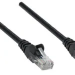 Intellinet U/UTP Cat.5e (Gigabit) Καλώδιο Δικτύου Ethernet 10m Μαύρο 345378