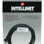Intellinet U/UTP Cat.5e (Gigabit) Καλώδιο Δικτύου Ethernet 1m Μαύρο 320740