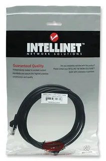 Intellinet U/UTP Cat.5e (Gigabit) Καλώδιο Δικτύου Ethernet 1m Μαύρο 320740 Intellinet U/UTP Cat.5e (Gigabit) Καλώδιο Δικτύου Ethernet 1m Μαύρο 320740 - Image 1