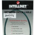 Intellinet U/UTP Cat.6 (Gigabit) Καλώδιο Δικτύου Ethernet 0.5m Πράσινο 342469