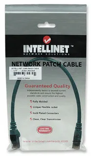 Intellinet U/UTP Cat.6 (Gigabit) Καλώδιο Δικτύου Ethernet 0.5m Πράσινο 342469 Intellinet U/UTP Cat.6 (Gigabit) Καλώδιο Δικτύου Ethernet 0.5m Πράσινο 342469 - Image 1