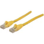 Intellinet U/UTP Cat.6 (Gigabit) Καλώδιο Δικτύου Ethernet 5m Κίτρινο 343725