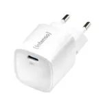 Intenso Φορτιστής Χωρίς Καλώδιο GaN με Θύρα USB-C 30W Λευκός (W30C²)