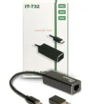 Inter-Tech Argus IT-732 Αντάπτορας Δικτύου USB-C με Ενσύρματη Σύνδεση Ethernet