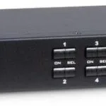 Inter-Tech AS-9104DA KVM & Data Switch με Audio / DVI / USB / USB-B