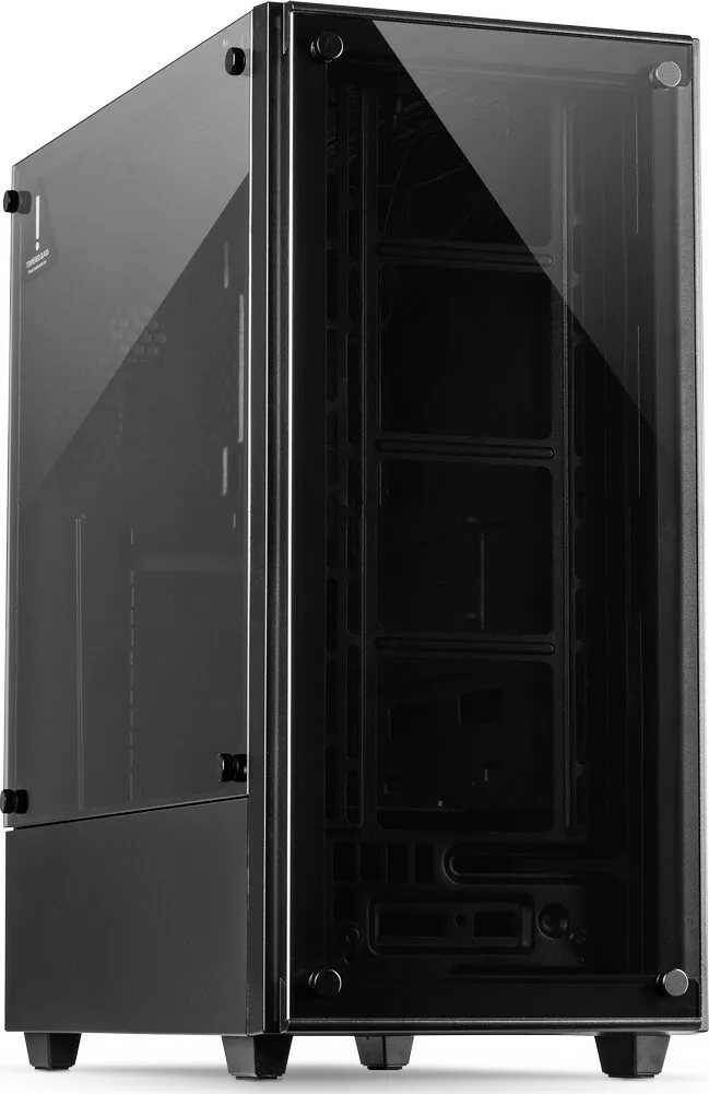 Inter-Tech C-303 Mirror Gaming Midi Tower Κουτί Υπολογιστή με Πλαϊνό Παράθυρο Μαύρο Inter-Tech C-303 Mirror Gaming Midi Tower Κουτί Υπολογιστή με Πλαϊνό Παράθυρο Μαύρο - Image 1