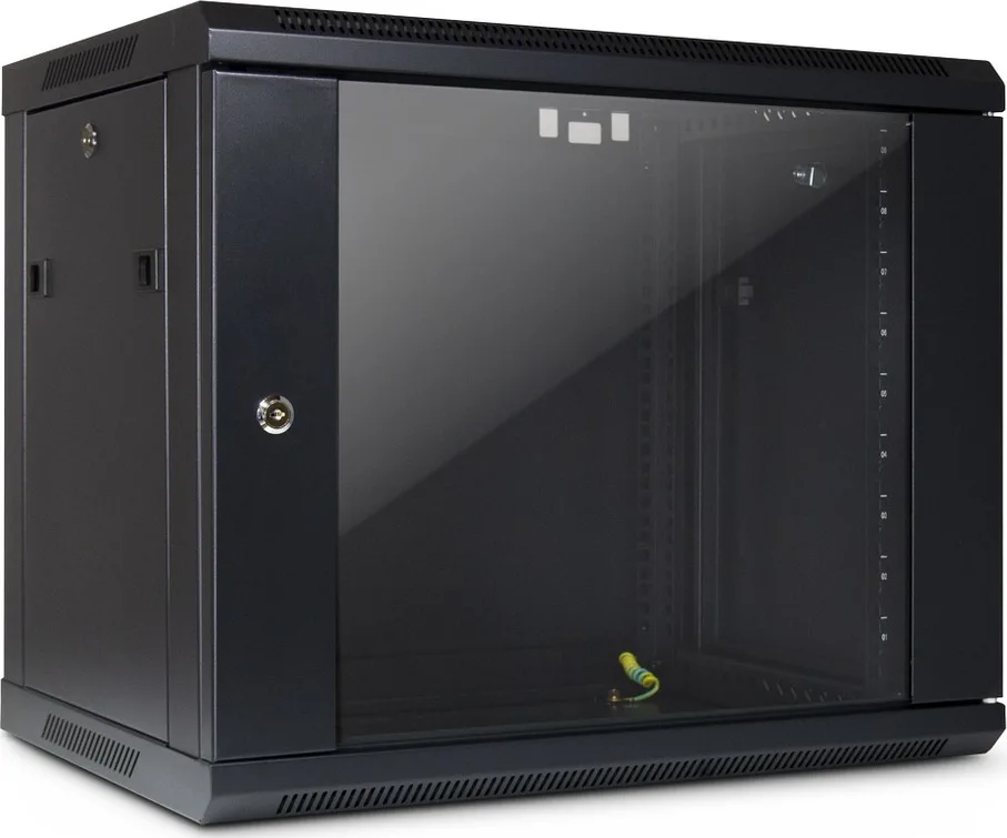Inter-Tech Επιτοίχια καμπίνα 9U 600x450x500mm Μαύρο Inter-Tech Επιτοίχια καμπίνα 9U 600x450x500mm Μαύρο - Image 1