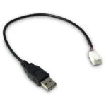 Inter-Tech Καλώδιο USB-A male 3Pin 0.3m (88885450)