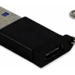 Inter-Tech Μετατροπέας USB-A male σε Coaxial female 1τμχ 88885460
