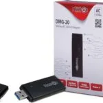 Inter-Tech DMG-20 Αντάπτορας Δικτύου USB με Ασύρματη Σύνδεση Wi-Fi 1200Mbps