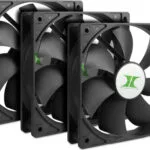 Inter-Tech Fan Set Case Fan 120mm (1500rpm / 60cfm) Χωρίς Led Φωτισμό και Σύνδεση 4-Pin PWM 3τμχ