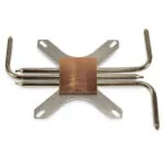 Inter-Tech IP-3 Παθητική Ψύκτρα Επεξεργαστή για Socket AM4/1200/115x/1700 Ασημί