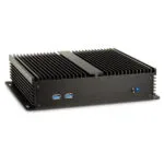 Inter-Tech IP-40 NUC Κουτί Υπολογιστή Μαύρο